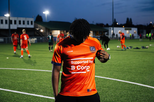 'Supported by B Corps' Away Shirt (PRE-ORDER)
